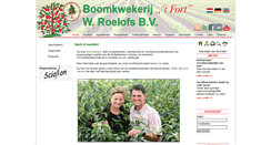 Desktop Screenshot of boomkwekerijroelofs.nl